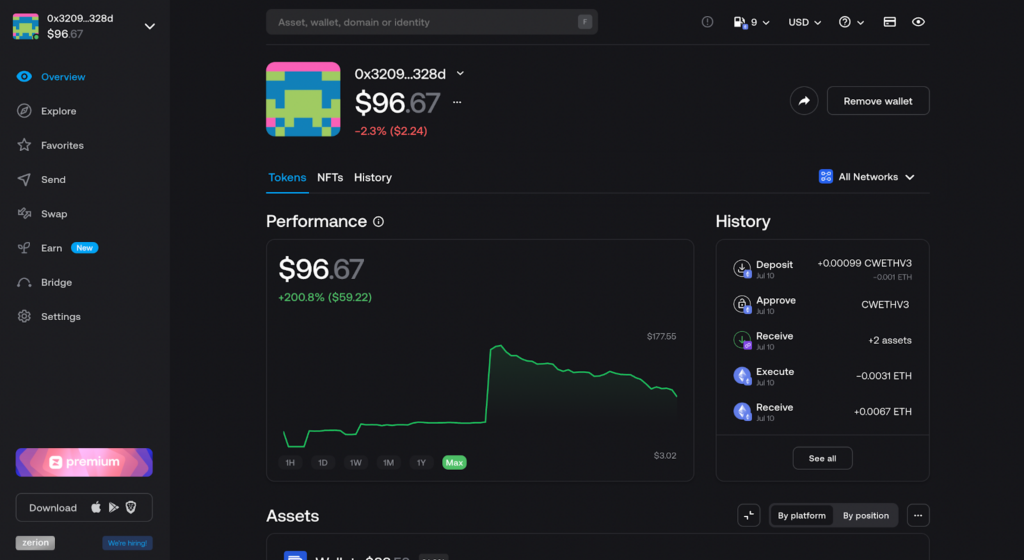 DeFi Stream Analysis